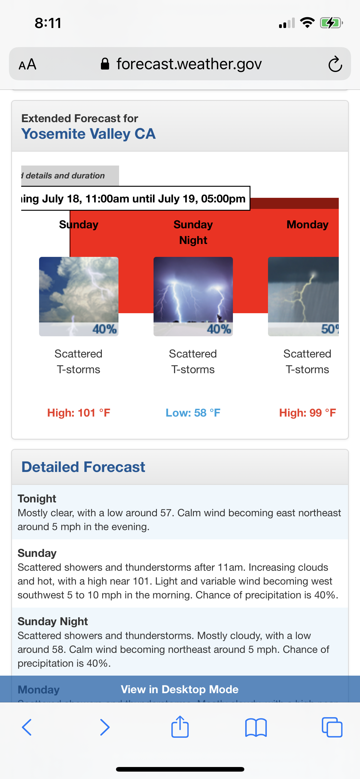 That's a lot of thunder...